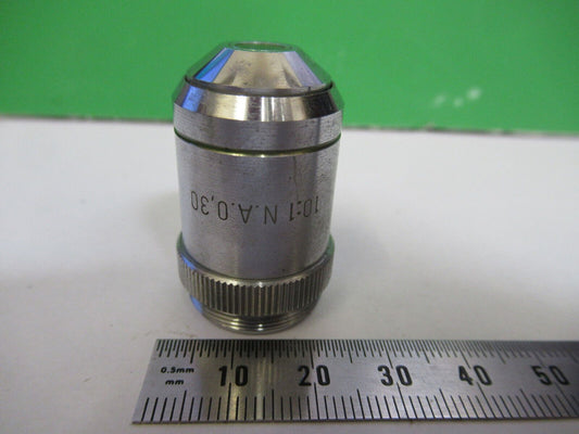 WOLFE WETZLAR GERMANY OBJECTIVE 10X OPTICS MICROSCOPE PART AS PICTURED #R1-A-98