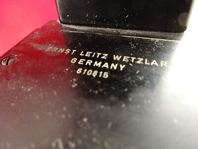 MICROSCOPE PART LEITZ WETZLAR GERMANY LIMB AS IS B#TC-2