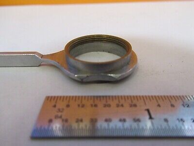 ANTIQUE LEITZ WETZLAR OBJECTIVE HANDLER HOLDER MICROSCOPE PART PICTURED A3-B-102