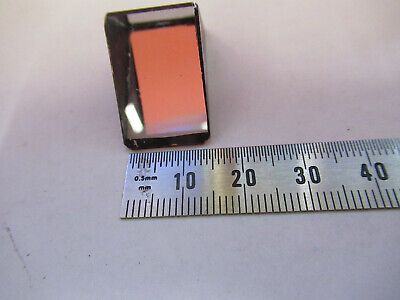 OPTICAL GLASS PRISM MICROSCOPE PART OPTICS AS PICTURED #82-A-20