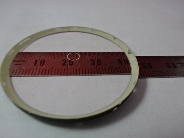 OPTICAL COLLIMATOR WINDOW TARGET GLASS OPTICS AS IS &U7-A-13B