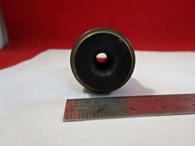 FOR PARTS OBJECTIVE OPTICS MICROSCOPE VINTAGE PART AS IS &92-16