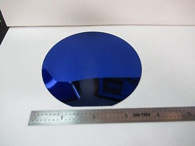 VERY NICE SAPPHIRE WAFER SINGLE CRYSTAL PLATINUM COATED AS PICTURED &7B-B-152