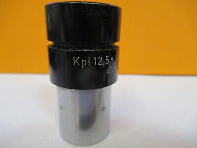 CARL ZEISS GERMANY 12.5X EYEPIECE POL LENS MICROSCOPE PART AS PICTURED &A2-FT-56