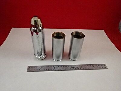 MICROSCOPE PART CARL ZEISS OBJECTIVE REDUKTIONSSYSTEM 1:10 OPTICS AS IS #Q8-A-02