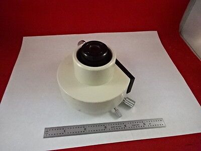 MICROSCOPE PART NIKON DIAPHRAGM PHOTO TUBE OPTICS AS IS B#T3-G-04