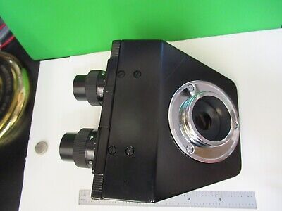 LEITZ DIALUX GERMANY HEAD BINOCULAR MICROSCOPE PART OPTICS AS PICTURED &58-B-22