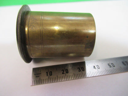 ANTIQUE JAMES PARKES  EYEPIECE "B" OPTICS MICROSCOPE PART AS PICTURED &R2-A-80