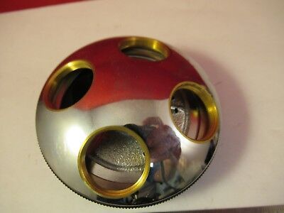 OLYMPUS JAPAN NOSEPIECE MICROSCOPE PART OPTICS AS PICTURED &FT-2-2