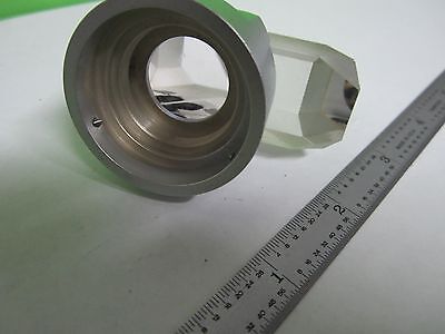 MICROSCOPE PART MOUNTED PRISM OPTICS AS IS BIN#S2-B-34