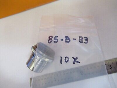 AO SPENCER 10X 16mm OBJECTIVE LENS MICROSCOPE OPTICS AS PICTURED &85-B-83