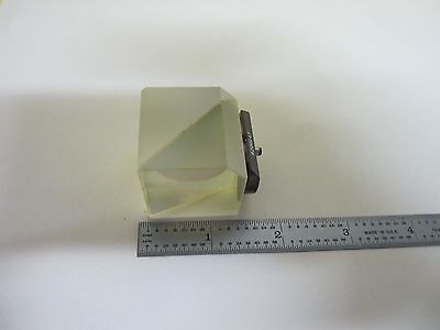 MICROSCOPE PART BEAM SPLITTER  OPTICS AS IS  BIN#19V-B-14