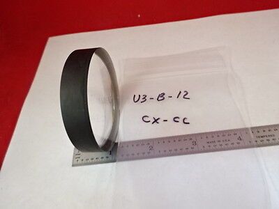 OPTICAL LENS CONVEX CONCAVE LASER OPTICS AS IS #U3-B-12