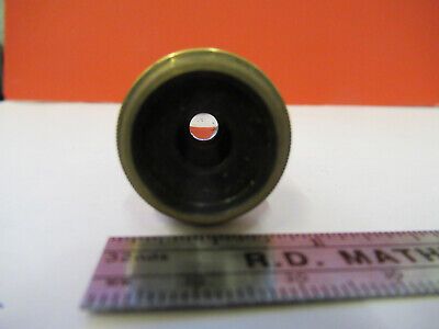 ANTIQUE W&H SEIBERT WETZLAR OBJECTIVE MICROSCOPE PART AS PICTURED &8z-a-107