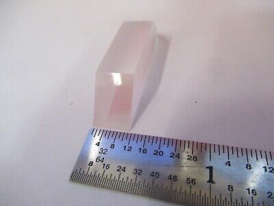 OPTICAL GLASS PRISM BAR LASER OPTICS AS PICTURED &4B-A-06