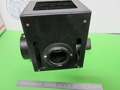 MICROSCOPE PART NIKON JAPAN LAMP HOUSING ILLUMINATOR OPTICS AS IS BIN#L8-02