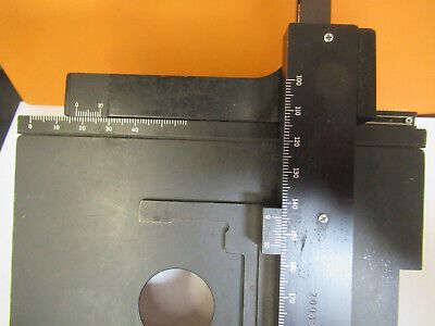 BAUSCH LOMB VINTAGE STAGE TABLE XY MICROSCOPE PART AS PICTURED &P2-A-28