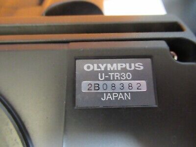 OLYMPUS JAPAN BINOCULAR HEAD U-TR-30 OPTICS MICROSCOPE PART AS PICTURE &14-FT-58