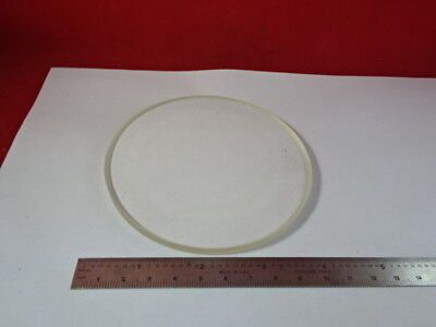 LARGE OPTICAL THICK LENS CONVEX CONCAVE MIL SPEC PRO OPTICS AS PICTURED &94-90