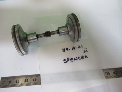 SET of KNOBS for AO SPENCER BUFFALO MICROSCOPE PART AS PICTURED H9-A-21