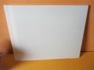 OPTICAL OPAL GLASS EDMUND SCIENCE 4"x5" SUPER WHITE DIFFUSER LASER OPTICS BIN#D7