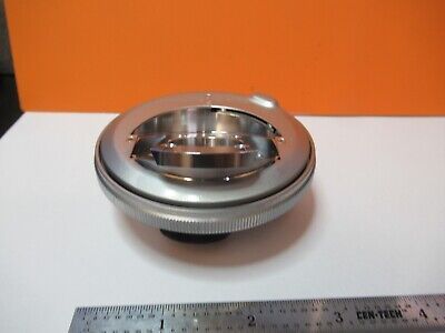 OLYMPUS JAPAN NOSEPIECE QUADRUPLE OPTICS MICROSCOPE PART AS PICTURE &W8-A-65