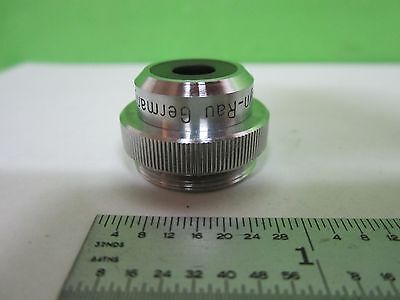 MICROSCOPE PART OBJECTIVE ROLYN GERMANY 4X OPTICS AS IS BIN#T5-33