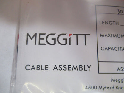 MEGGITT ENDEVCO 3024 CABLE LOW NOISE for ACCELEROMETER VIBRATION &81-B-11