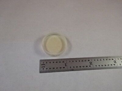 OPTICAL FLAT COATED FILTER LENS OPTICS AS PICTURED &7C-A-10