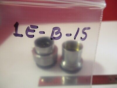 LOT 2 EA KWM15 15X EYEPIECE MICROSCOPE PART OPTICS AS PICTURED &1E-B-15