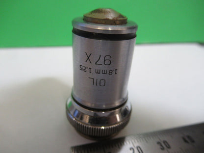 BAUSCH LOMB 97X OBJECTIVE OPTICS LENS MICROSCOPE PART as pictured Q5-B-11