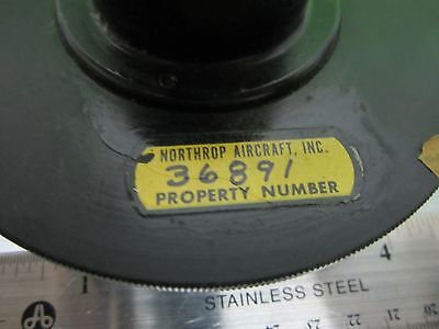 OPTICAL GAERTNER POLARIZER PRISM ROTABLE NORTHROP AS IS OPTICS BIN#65-06