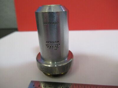 LEITZ GERMANY 10X /170mm OBJECTIVE OPTICS MICROSCOPE PART AS PICTURED &B6-A-09