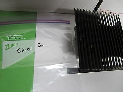 MICROSCOPE PART HEAT SINK LAMP POLYVAR REICHERT LEICA AS IS BIN#G3-01