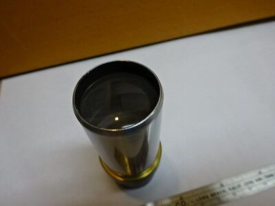 MICROSCOPE PART CARL ZEISS OCULAR EYEPIECE GERMANY 4X OPTICS AS IS #81-25