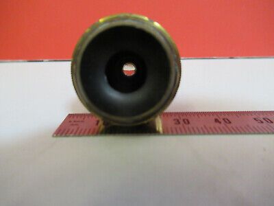 ANTIQUE BAUSCH LOMB "1/12" OBJECTIVE LENS MICROSCOPE PART AS PICTURED #aB7-A-21