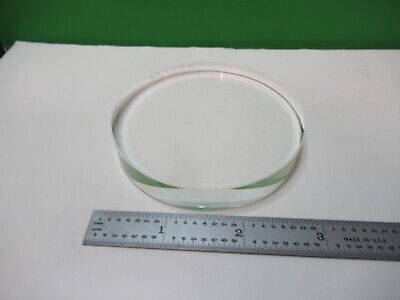 OPTICAL FLAT FUSED SILICA ZYGO 3" DURCHMESSER kleiner Schönheitsfehler OPTIK WIE ABGEBILDET #15-A-83