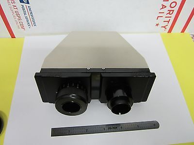 MICROSCOPE PART  BINOCULAR HEAD OLYMPUS JAPAN OPTICS BIN#G5-03