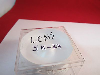 OPTICAL BULGING PLANO CONVEX LENS LASER OPTICS BIN#5K-27