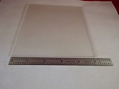 MICROSCOPE PART CARL ZEISS GERMANY GLASS PLATE STAGE OPTICS #80-14