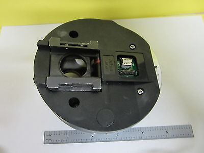 MICROSCOPE PART MOTORIZED NOSEPIECE NIKON JAPAN OPTICS AS IS BIN#U7-07