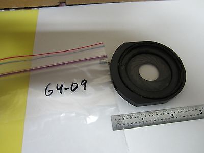 OPTICAL FILTER CONTRAST SLIDE IRIS LASER OPTICS AS IS BIN#G4-09