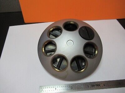 LEICA GERMANY DMRB HEPTUPLE NOSEPIECE MICROSCOPE PART AS PICTURED &W8-A-17