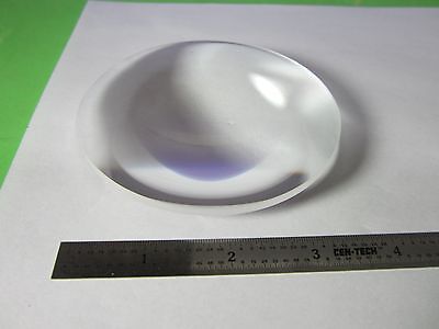 OPTICAL LARGE BI CONVEX LENS MIL SPEC LASER OPTICS BIN#34-65