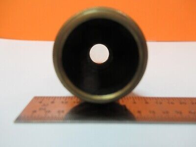 ANTIQUE BRASS BAUSCH LOMB 16mm OBJECTIVE MICROSCOPE PART AS PICTURED &W8-A-49