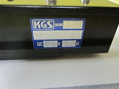 OPTICAL KGS SHUTTER SOLENOID ACTUATOR LASER OPTICS AS IS BIN#15-B-01