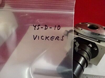 MICROSCOPE PART VICKERS ENGLAND NOSEPIECE PHOTOPLAN ILLUM OPTICS AS IS #Y5-D-10