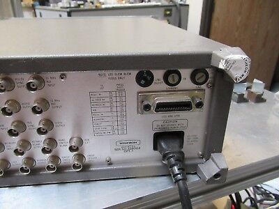 WILTRON SWEPT FREQUENCY SYNTHESIZER 2-20 GHz MODEL 6737B-20 AS PICTURED &GAR