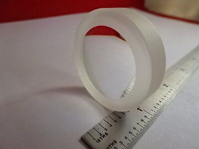 LENS GLASS PLANO CONCAVE PART OPTICAL OPTICS AS PICTURED &86-55