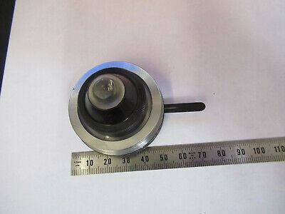 VINTAGE BAUSCH LOMB CONDENSER + IRIS OPTICS MICROSCOPE PART AS PICTURED &B3-B-06